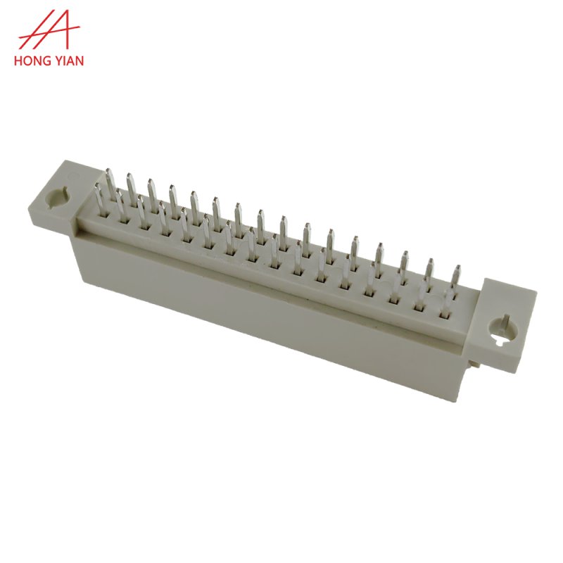 2.54mm DIN41612 Dual Row Straight 180 Deg 32-Pin