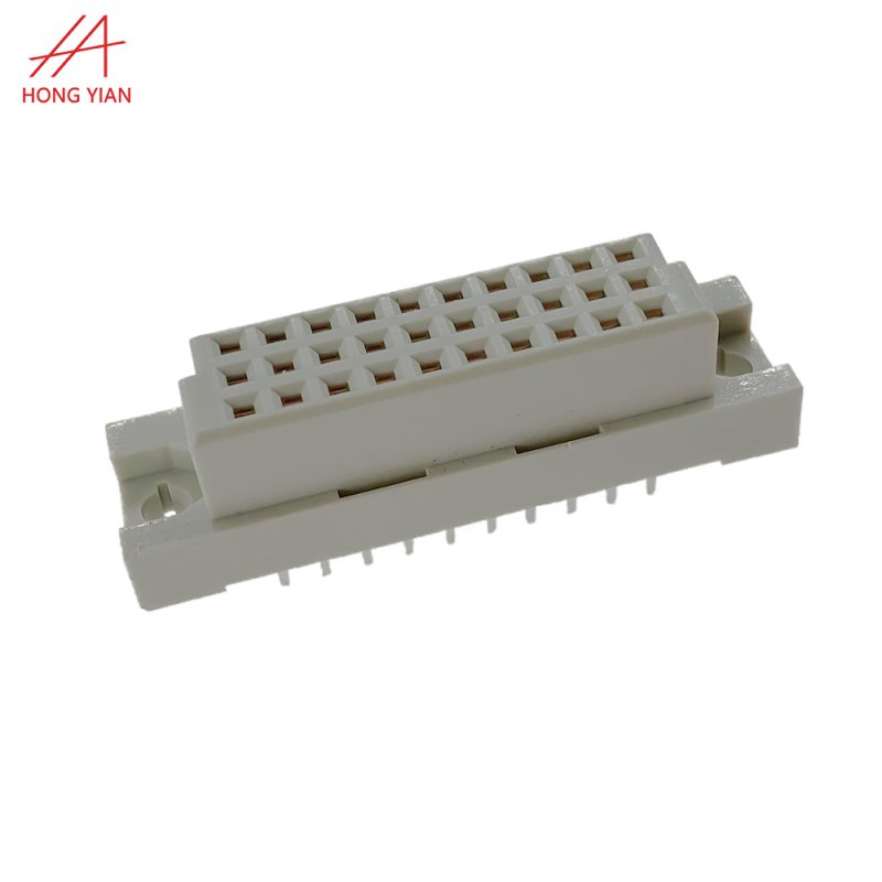 2.54mm DIN41612 Triple Row 180 Deg Female 30-Pin