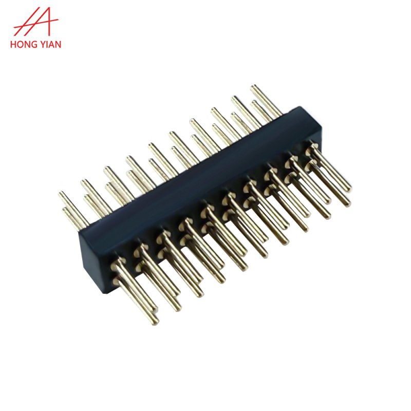 2.54mm Straight 2x10-Pin Round Pin Male Header