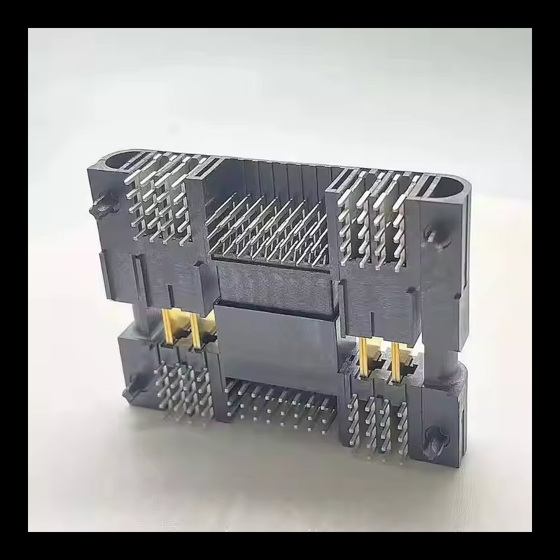15 Pin High Current D-sub Connector - 180 Deg Pcb Mount