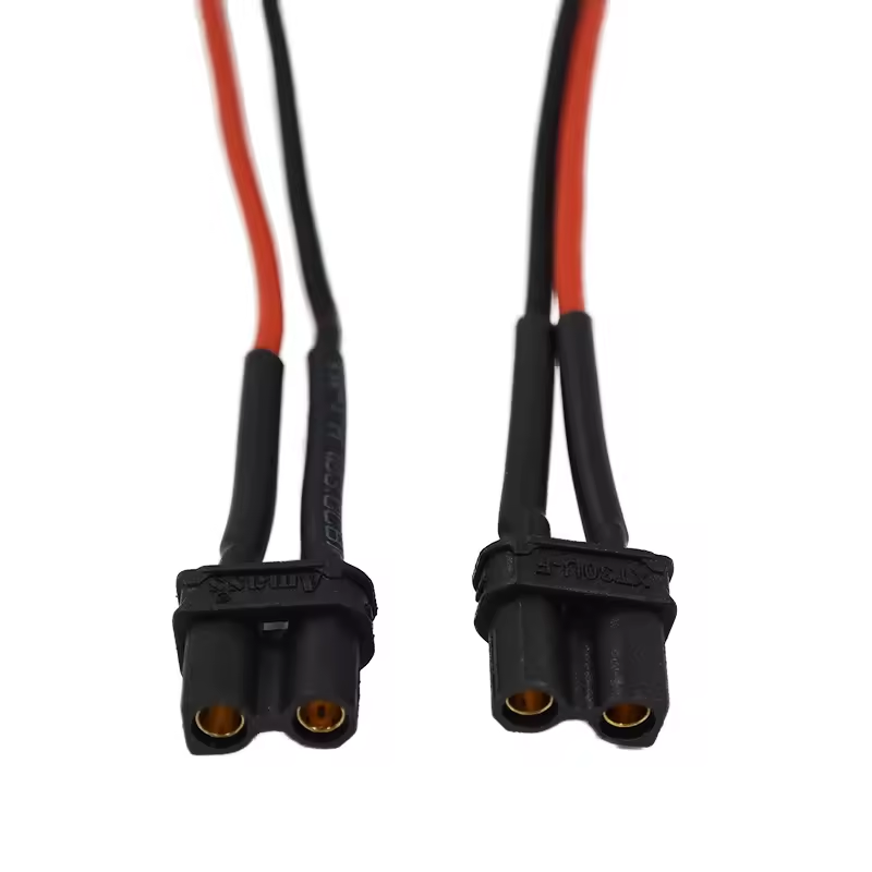 XT30U-F TO JST XH-2P 22AWG Silicone Wire Drone Car Lithium Battery DC Power Cable Wiring Harness