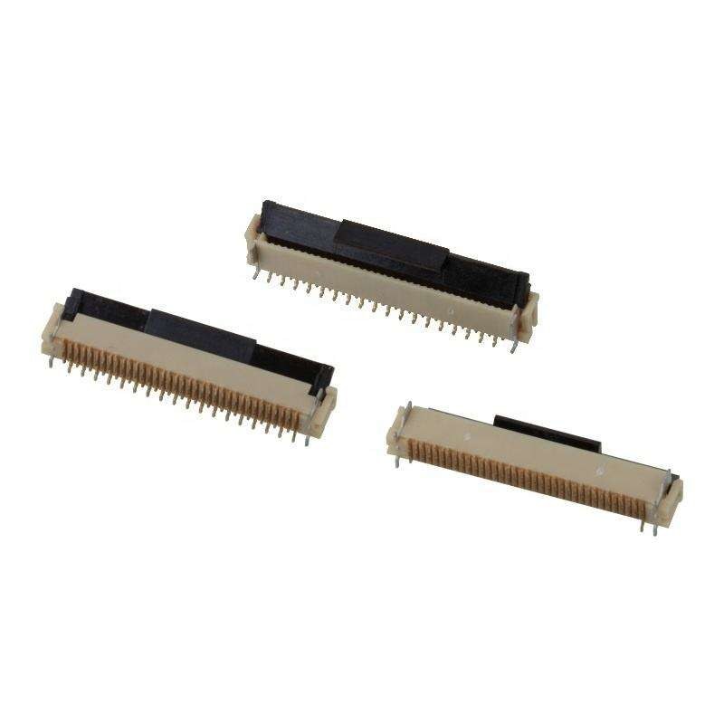 0.5mm Pitch Vertical FPC Connector Single-Sided Contact
