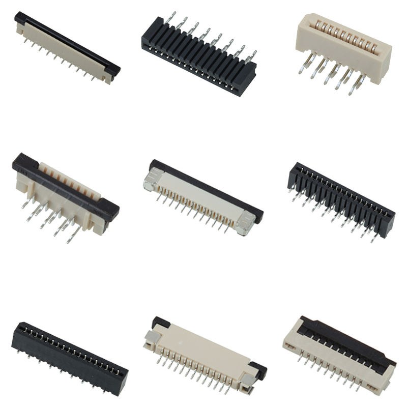 1.0mm Pitch ZIF FPC Connector 5-54Pin