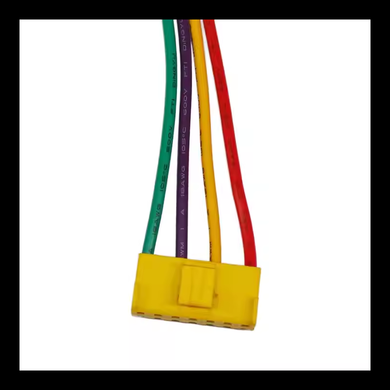 Customized Power Cable Assembly Manufacturing Electrical Wire JST XH 2.54 mm Terminal New Energy Wire Harness