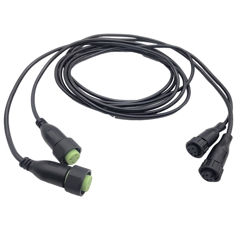 M16 IP67 Waterproof Solar Extension Cable Connector 4 Pin