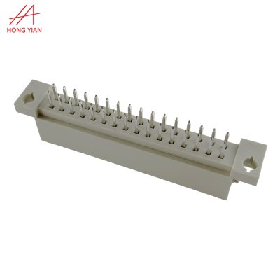 2.54mm DIN41612 Dual Row Straight 180 Deg 32-Pin