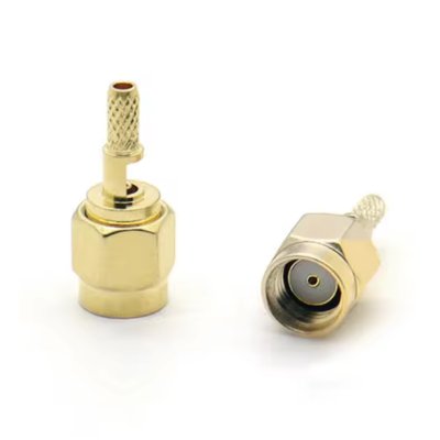 Gold Plated Brass SMA Male Header - RF Coaxial Inner Pin Connector