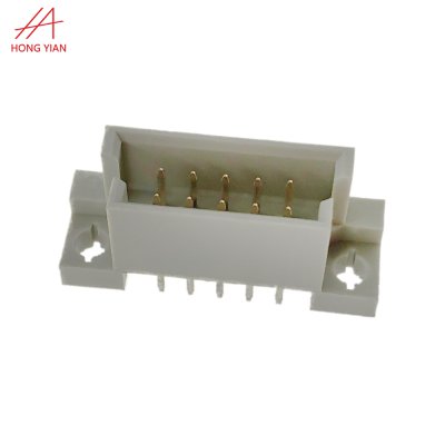 2.54mm DIN41612 Dual Row 180 Deg Male 10-Pin