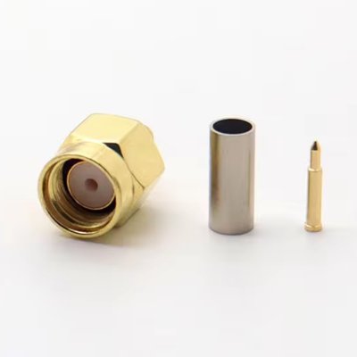 SMA Male to BNC Male RF Coaxial Adapter ...