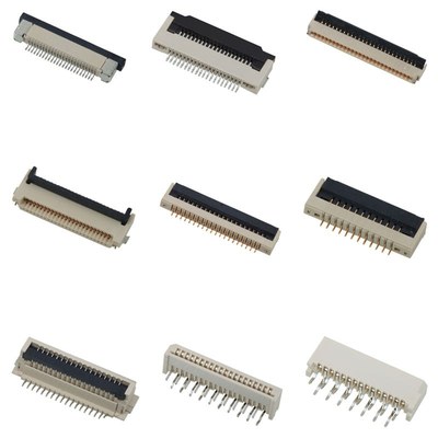 0.3mm-1.0mm Pitch ZIF FPC/FFC Connector 4...
