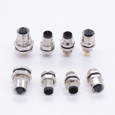 M8 Adapter Terminal Connector 3-5 Pin IP67 C...