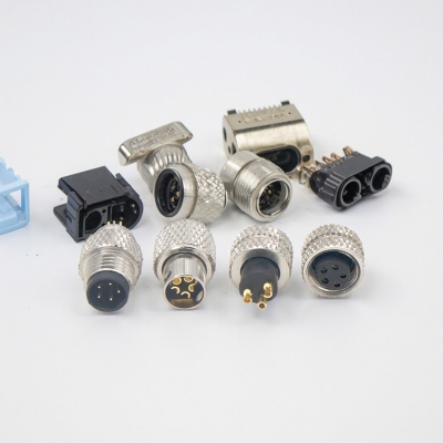 M8 Male Fast Connector Straight Plug 15A IP...