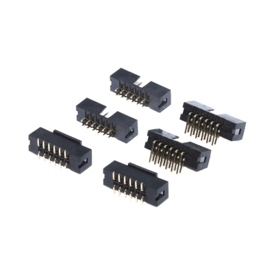 1.27/2.0/2.54mm Pitch Box Header - IDC Socket Connector