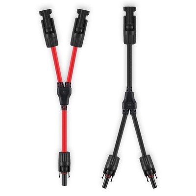 Y3 Solar Adapter 30A 2-Way MC4 Y Branch Sp...