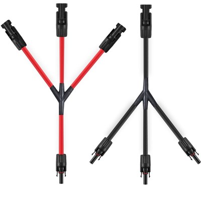 Y Branch PV Cable Connector 1000V-1500V Tin...