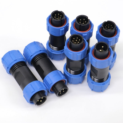 SP13 IP68 Waterproof Circular Power Connecto...
