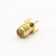 Gold Plated Brass SMA Male Header - RF Coaxial Inner Pin Connector