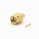 Gold Plated Brass SMA Male Header - RF Coaxial Inner Pin Connector