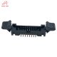2.0mm Dual Row Right Angle Black 16-Pin Ejector Header
