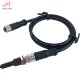 IP68 Waterproof 2 Pin M12 Circular Power Data Cable Wire Plug Connectors