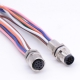 IP67 M8 8 Pin Male Connector with 5m Cable