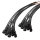 Kruglyj shteker M8 IP67, 4 kontakta, 12V DC