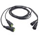 M16 IP67 Waterproof Solar Extension Cable Connector 4 Pin