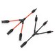 1 To 3 Solar Y Branch Connector IP67 PV Cable